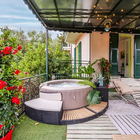 Terrazza Portofino Splendido Con Piscina Idromassaggio - Parcheggio Gratis 公寓 *