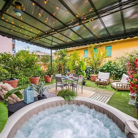 Terrazza Portofino Splendido Con Piscina Idromassaggio E Parcheggio Gratuito *