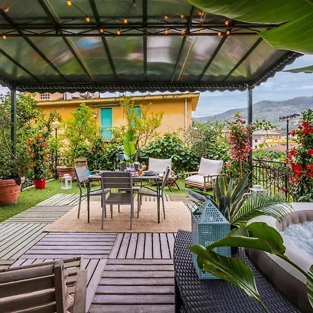 Terrazza Portofino Splendido Con Piscina Idromassaggio - Parcheggio Gratis Appartamento