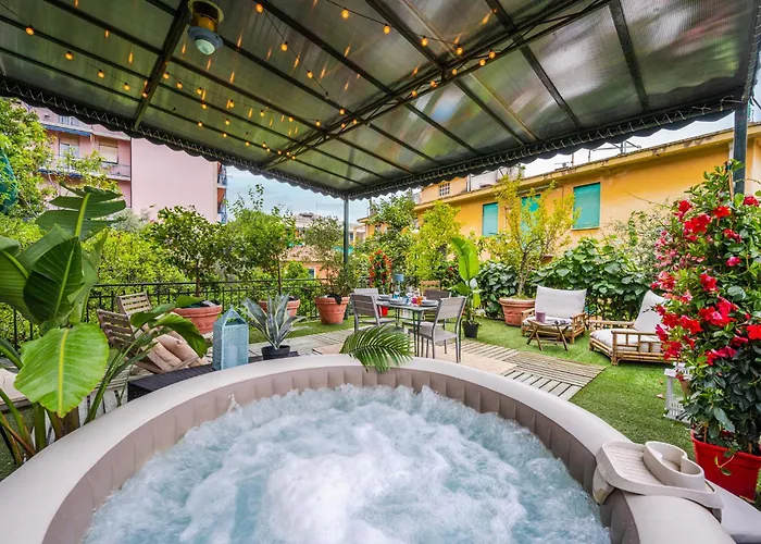 Terrazza Portofino Splendido Con Piscina Idromassaggio - Parcheggio Gratis Lägenhet Santa Margherita Ligure
