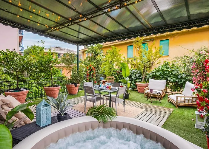 Terrazza Portofino Splendido Con Piscina Idromassaggio - Parcheggio Gratis *